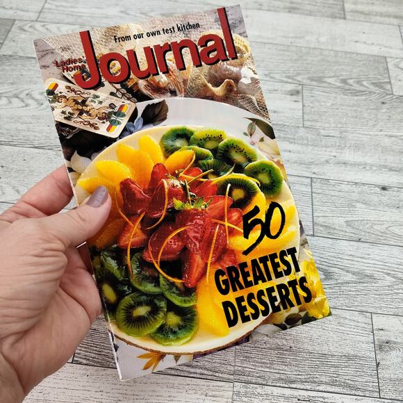 Ladies Home Journal 50 Greatest Desserts Cookbook Booklet Recipes - Picture 1 of 10